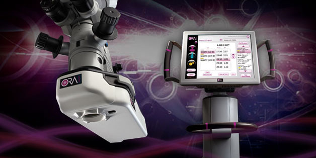ORA system for laser cataract surgery