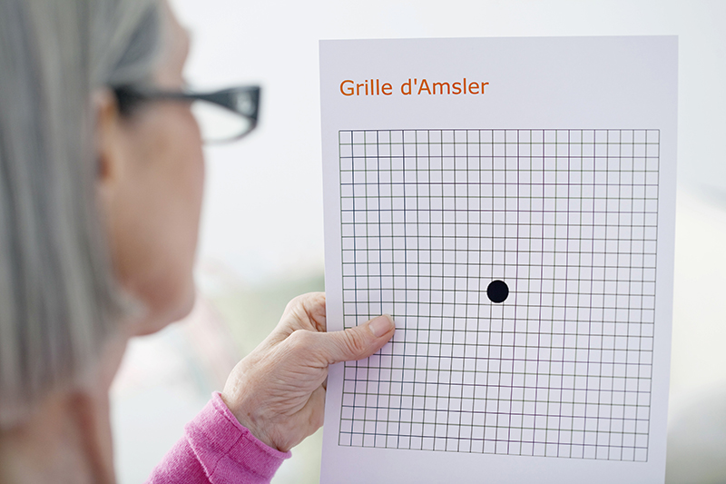 AMD Screening with an Amsler Grid